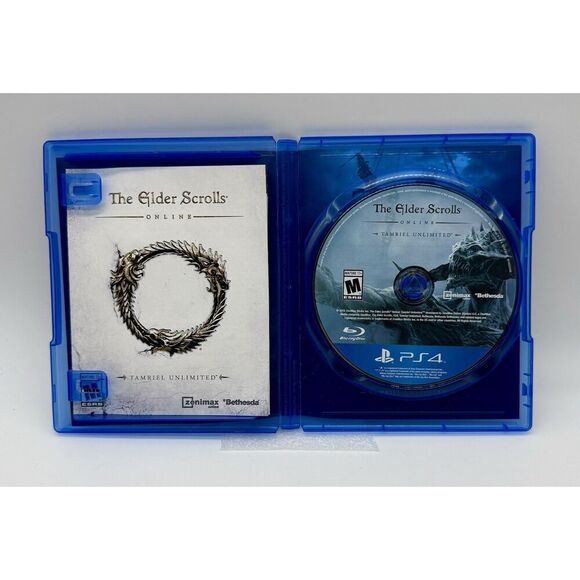 The Elder Scrolls Online: Tamriel Unlimited PlayStation 4 Game & Case Tested - Picture 3 of 3